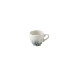 Churchill Tide Black Vitrified Porcelain Cafe Espresso Cup 3.5oz