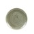 Churchill Stonecast Patina Vitrified Porcelain Burnished Green Round Coupe Plate 21.7cm