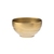 Utopia Artemis Rumbled Stainless Steel Gold Round Double Walled Bowl 12cm