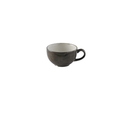 Churchill Stonecast Patina Vitrified Porcelain Iron Black Cappuccino Cup 22.7cl 8oz
