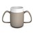 Ornamin Polypropylene Linen Two Handled Mug With Internal Cone 160ml