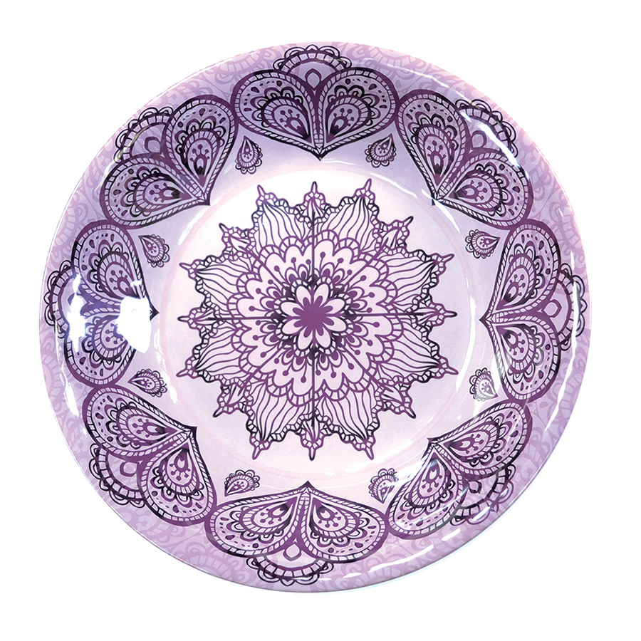 Mehndi Purple Bowl 35cm 3.5Ltr