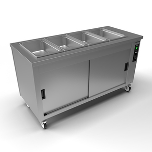 Premier HB3 Mobile Hot Cupboard with Bain Marie Top