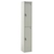 Tall Locker 450mm Deep - Camlock - Flat Top - 2 x Light Grey Doors