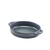 Genware Forge Graphite Stoneware Grey Round Eared Dish 14.5x13x3cm 26cl 9.15oz