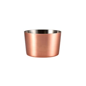 GenWare Copper Plated Round Mini Serving Cup 8x5cm 23cl 8.1oz