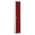 Tall Locker 300mm Deep - Camlock - Flat Top - 1 x Red Door