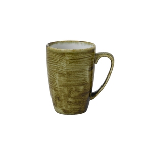 Churchill Stonecast Plume Vitrified Porcelain Olive Mug 34.4cl 12oz