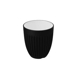 Dalebrook Talon Melamine Noir Black Round Coffee Cup 10oz 300ml