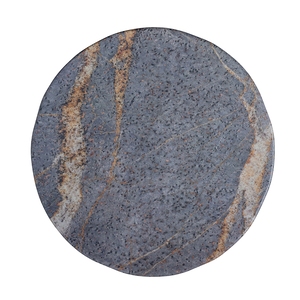 Creations Quarry Melamine Grey Round Platter 34.9cm