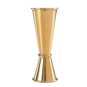 Barfly Gold Plated Japanese Style Jigger 1 x 2oz
