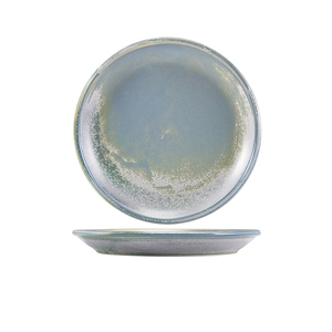 Genware Terra Vitrified Porcelain Seafoam Round Coupe Plate 19x2.5cm