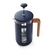 La Cafetière Pisa Glass 8 Cup Cafetiere With Navy Blue Stainless Steel Frame