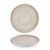 Churchill Stonecast Canvas Vitrified Porcelain Natural Round Walled Plate 26cm