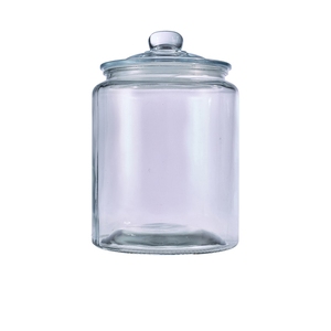 GenWare Glass Round Biscotti Jar 20x30cm 6ltr