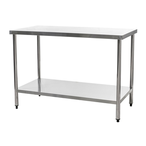 Connecta Centre Table with Undershelf - 1800 x 600 with 900mm high worktop