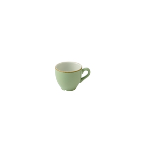 Churchill Stonecast Vitrified Porcelain Sage Green Cafe Espresso Cup 3.5oz