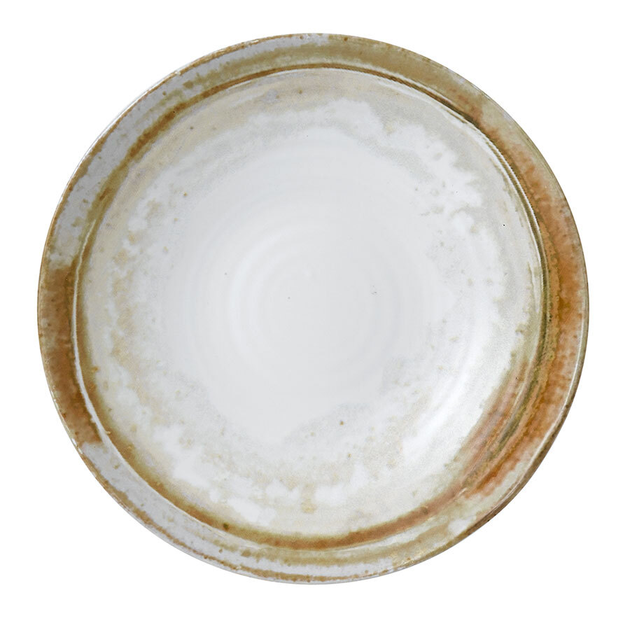 Dudson Finca Vitrified Porcelain Sandstone Organic Round Coupe Plate 29cm